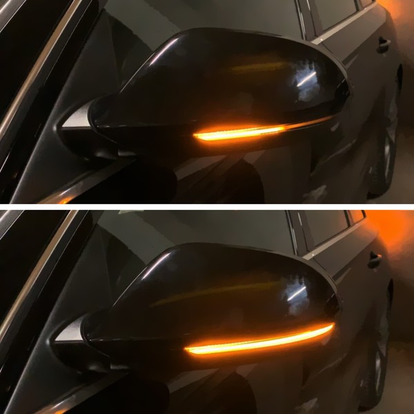 Répétiteurs LED Dynamique AUDI* A6 S6 RS6 C7 2011 - 2018 Rétro Défilant Homologué - Clignotant