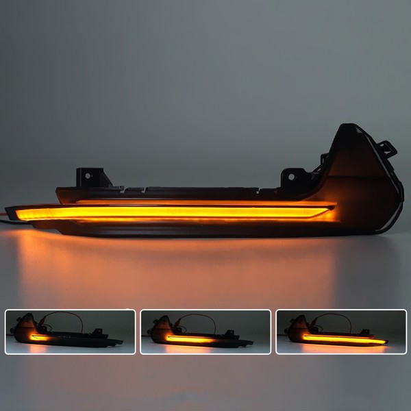 Répétiteurs LED Dynamique AUDI* A6 S6 RS6 C7 2011 - 2018 Rétro Défilant Homologué - Clignotant