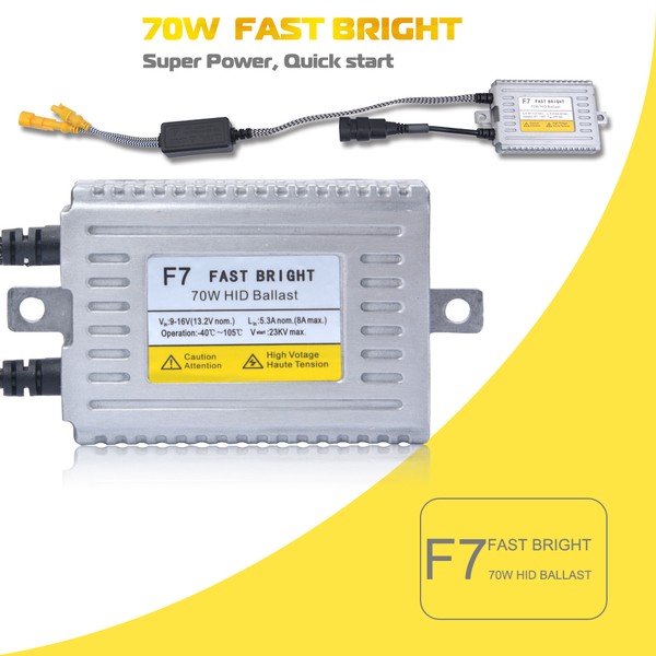 Kit xénon H9 H11 - 4300°K - 75W slim - Rally Cup - Conversion HID - La paire