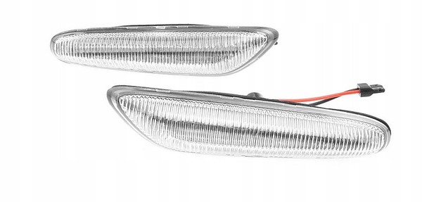 2x Clignotants LED BMW Serie 1 E81 E82, 3 E46 E90 E91 E92, 5 E60 E61, X1 E84 X3 E83 - Clair - La paire