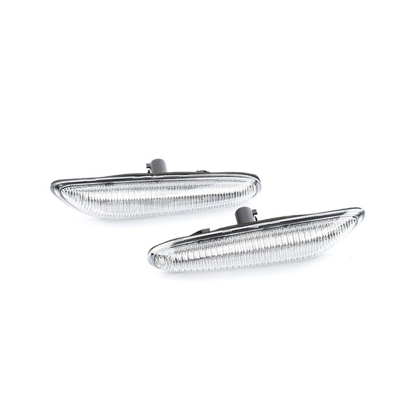 2x LED-Blinker BMW* Serie 1 E81 E82, 3 E46 E90 E91 E92, 5 E60 E61, X1 E84 X3 E83 – Klar – Paar