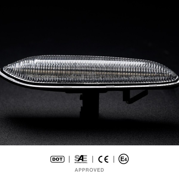 2x LED-Blinker BMW* Serie 1 E81 E82, 3 E46 E90 E91 E92, 5 E60 E61, X1 E84 X3 E83 – Klar – Paar