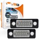 2 luci targa a LED VOLVO C30 dal 2008 al 2013 - targa a LED