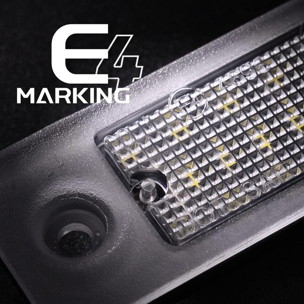 2 luci targa a LED VOLVO C30 dal 2008 al 2013 - targa a LED
