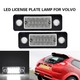 2 luci targa a LED VOLVO C30 dal 2008 al 2013 - targa a LED