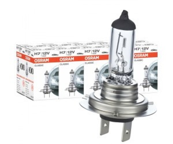 10x ampoules H7 12V 55W OSRAM classic origine