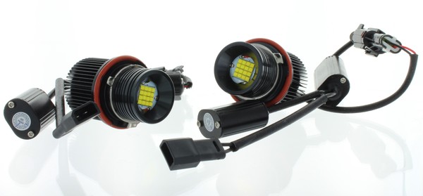 2x ampoules LED angel eyes BMW* 80W E39 / E53 / E60 / E61 / E63 / E64... - Garantie 3 ans