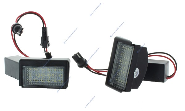 Pack modules LED plaque arrière Mercedes ML W164 / G X164 - Remplace A452820056 - Eclairage Plaque d'immatriculation LED