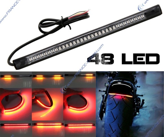 Striscia 48 LED Night Light / stop e lampeggiante