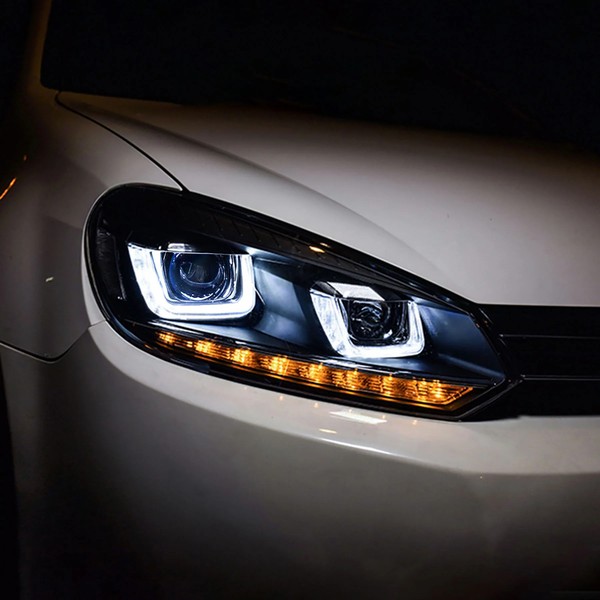 2x PHARES Avant LED VW* GOLF VI - Full LED Défilant
