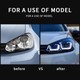 2x PHARES Avant LED VW* GOLF VI - Full LED Défilant