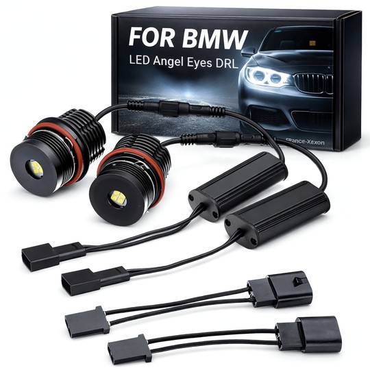 2x Angel Eyes 25W BMW* E39 / E53 / E60 / E61 / E63 / E64 / E65 / E66 / E83 (07-) / E87 (04 - 07) pærer - 2 års garanti