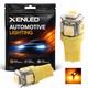 France-Xenon.com - 2 х АРАНЖАВЫЯ святлодыёдныя ліхтары T10 w5w - SMD LED - 5 святлодыёдаў - T10 W5W