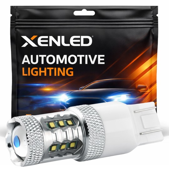 16 LED CREE 80W bulb - W21/5W - Top of the range 12V High power Double intensity - White