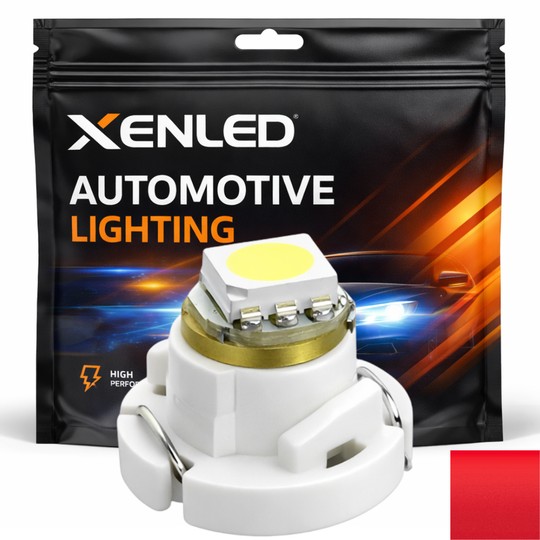 Bombilla T4.7 1 SMD ROJA - LED salpicadero