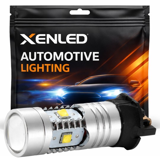5 LED CREE 30W bulb - PW24W - High-end - Powerful daytime running lights - White