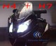 Pack H4 Bi-xénon † H7 xénon pour FZ6 S2 ou autre