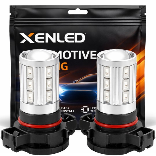 2x 21 LED SG pærer - PSY24W - Gul - PG20/4 - 12V indikatorlamper