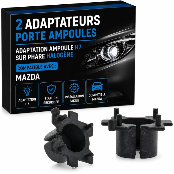 2 Adapter Tür Mazda-Lampen