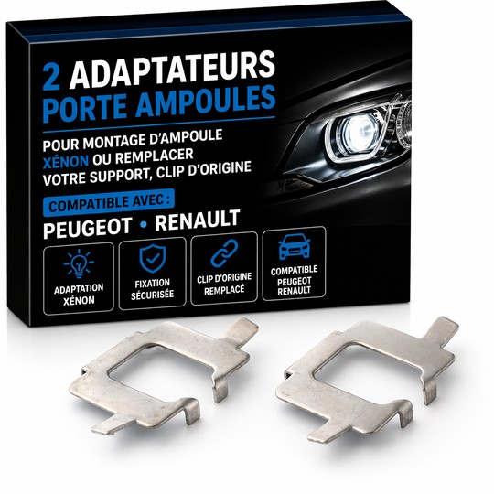 2 adapters door Bulbs x5
