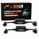 2x anti-Fehler-LED-Module Kit h4 - Auto gemultiplext
