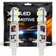 x H1 LED SMD 9 LED pærer - 12Volt Signallampe