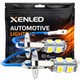 2 x Ampoules H3 LED SMD 9 LED BLANC - 12V - Lampe de voiture
