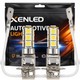 x H3 LED SMD 13 LED 12V Hvide pærer - PK22s LED plug&play pære