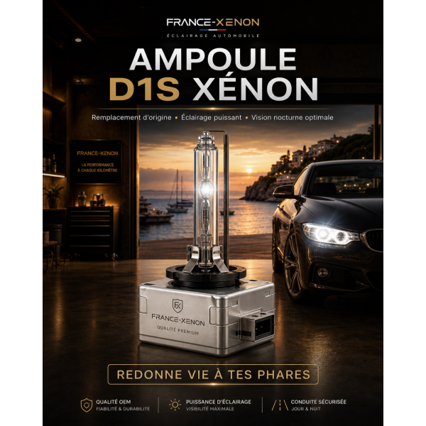 2 x Xenon D1S 6000K -