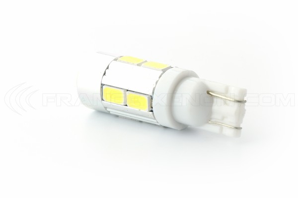 10 LED SG-lamp - W5W - Wit