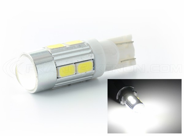 10 LED SG-lamp - W5W - Wit