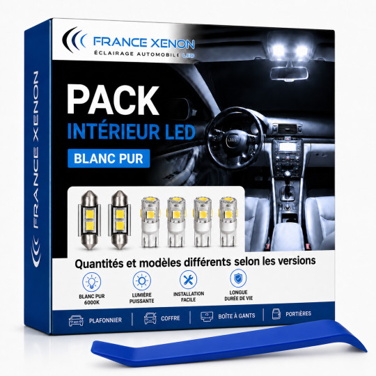 Pack intérieur LED compatible Skoda Yeti ph1 - BLANC