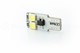 2 x 4 LED SMD CANBUS PÆRER - T10 W5W 12V - høj intensitet uden fejl på instrumentbrættet