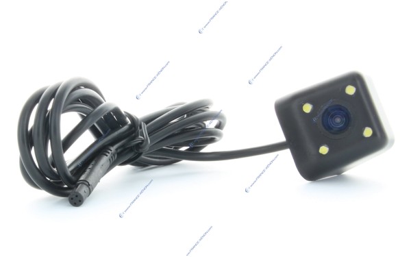 Câmera de ré universal - 170° com visão noturna - LED - Sensor CMOS