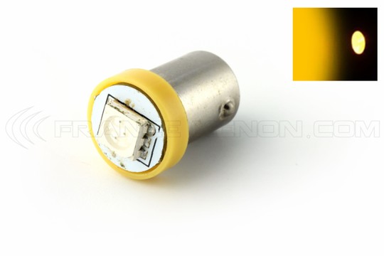 Bombilla bayoneta BA9S 44 47 6.3V 1SMD AMARILLA