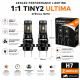 Kit ampoules H7 LED pour Trophy 1200 - TRIUMPH - Tiny2 Ultima +480% - Sans erreur - La paire