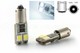 2 x 4 LED SMD CANBUS PÆRER - T4W BA9S - 12V Hvid