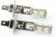 x H1 LED SMD 9 LED pærer - 12Volt Signallampe