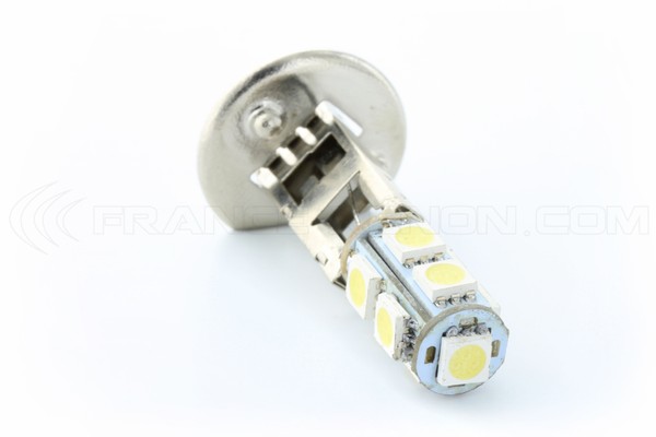 x H1 LED SMD 9 LED pærer - 12Volt Signallampe