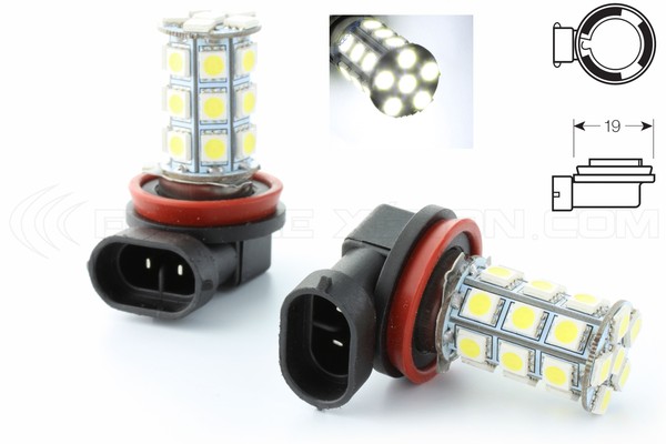 2 x Ampoules H1 LED SMD 25 LED