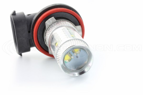 2 x 6 LED CREE 30W pærer - H8 - Top of the range 12V høj effekt - Hvid