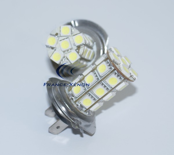2x Ampoules H7 24V - LED SMD 18 LED