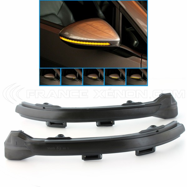 GOLF 7 Dynamische scrollende LED-retro-repeaters - Knipperend