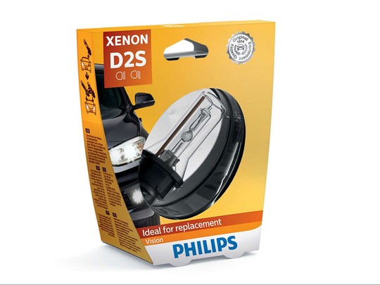 D2s Bulb 85v 35w philips vision 85122vis1