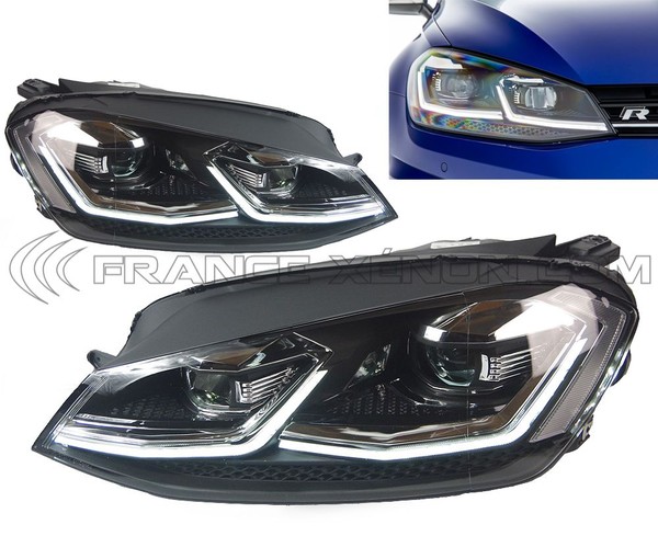 Optique complet LED GOLF 7 Facelift MK2 Full LED pour Phase 2