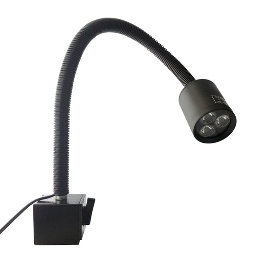 LED workshop lamp with magnetic base for machine tools 12Vdc 300Lms
