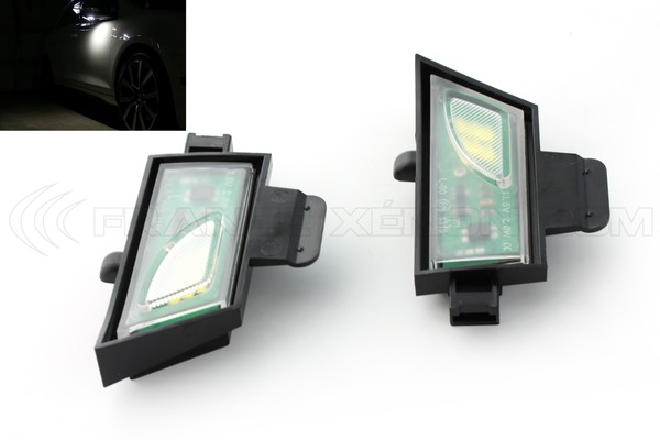 Pacote de 2 luzes LED para espelhos retrovisores compatíveis com Golf 7 e compatíveis com Touran