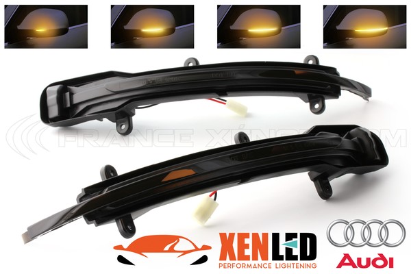 Blink Side Mirror Dynamic LED Audi* Q5 Facelift, Q7 Facelift 2010 -