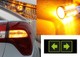 Pacote de piscas traseiros LED compatível com Alpine B8
