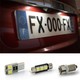 Upgrade LED plaque immatriculation FORFOUR (454) - SMART